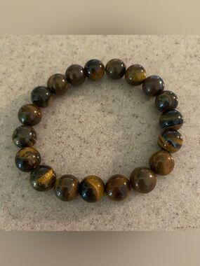 Tiger Eye Natural Stone Healing Bracelet